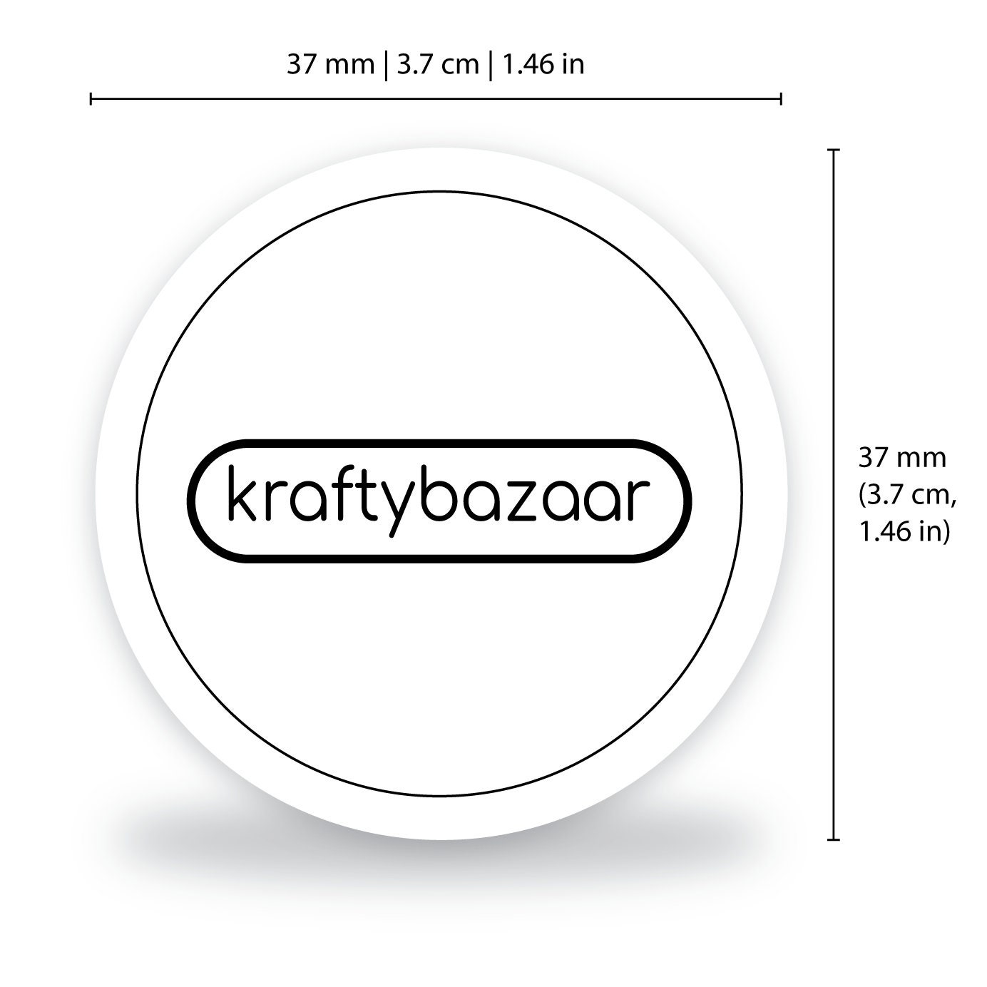 Lest We Forget Red Poppy Paper Labels, 37mm Self-adhesive Paper ...