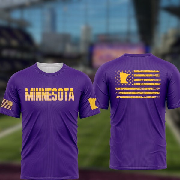 Minnesota Football Shirt, Viking Dry Fit Shirt, Retro Minnesota Football Sweater, Vintage MN Football Shirt, SKOL Shirt, Minnesota