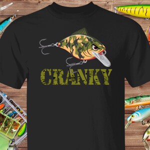 Verschrobenes Fischen-T-Shirt, lustiges Fischen-Shirt, Fischen-T-Shirt der Männer, Fischer-Shirt, Fischer-Geschenk, lustiges Geschenk für Fischer, Fischen-Geschenk
