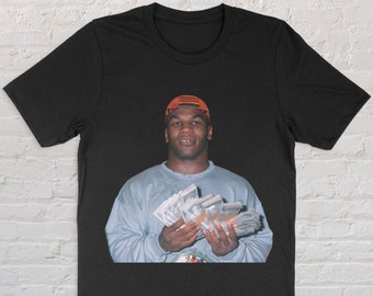 Mike Tyson T-Shirt | Vintage Tee | Boxing | Rap | Hip Hop | Unisex Men & Women's Tee | Money | Legend