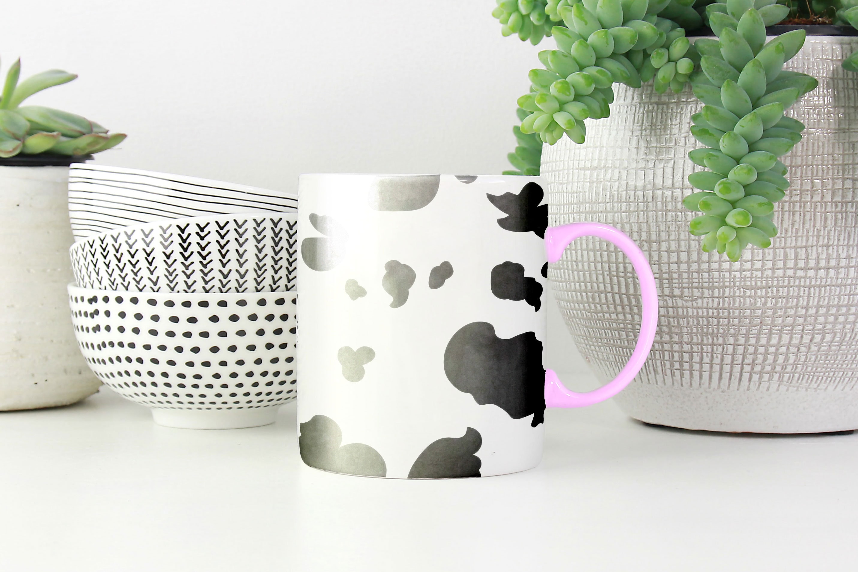 Cow Print SVG, Cow Print SVG Wrap, Mini Cow Print Svg, Cow Print SVG