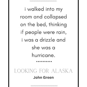 Looking for Alaska
