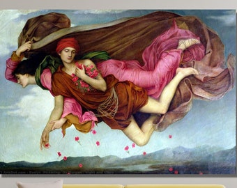 The Story in Paintings Evelyn De Morgan 1 to 1880 Canvas Wall Art Dinning Room Decor Evelyn De Morgan Poster Sleep Giclee Print Decor