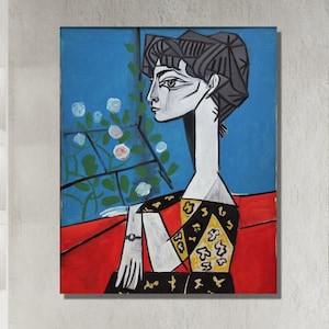 Pablo Picasso Canvas Print, Pablo Picasso Canvas Wall Art, Pablo Picasso Canvas Poster,  Pablo Picasso Painting, Gift For Him,Ready to Hang