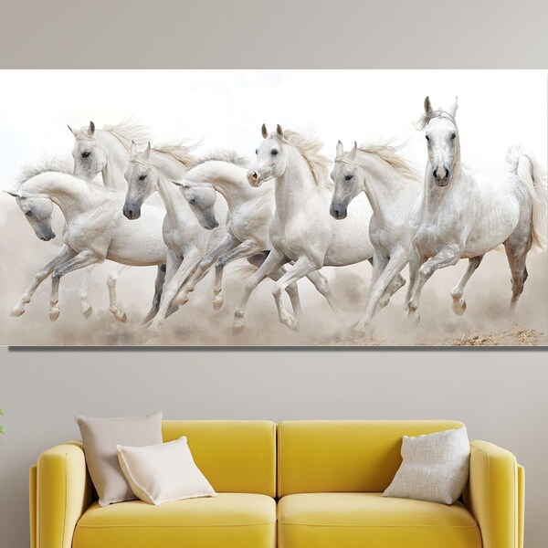 Running Horses Art Etsy