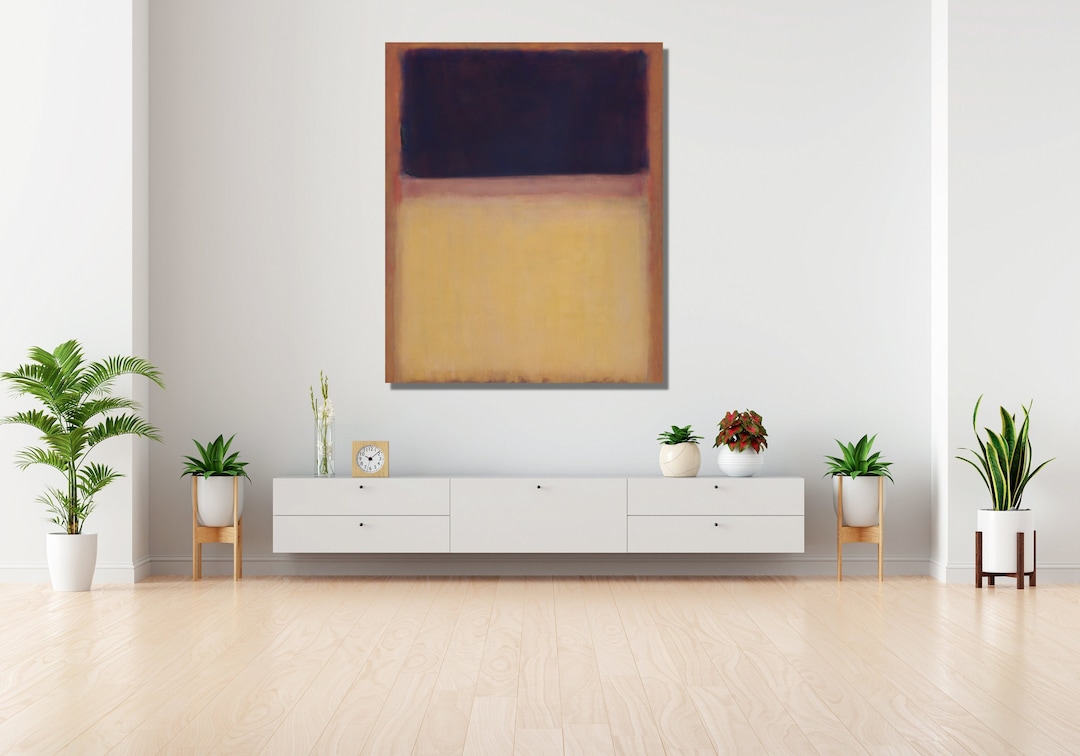 Mark Rothko Wall Art / Mark Rothko Poster / Mark Rothko Canvas, Mark ...