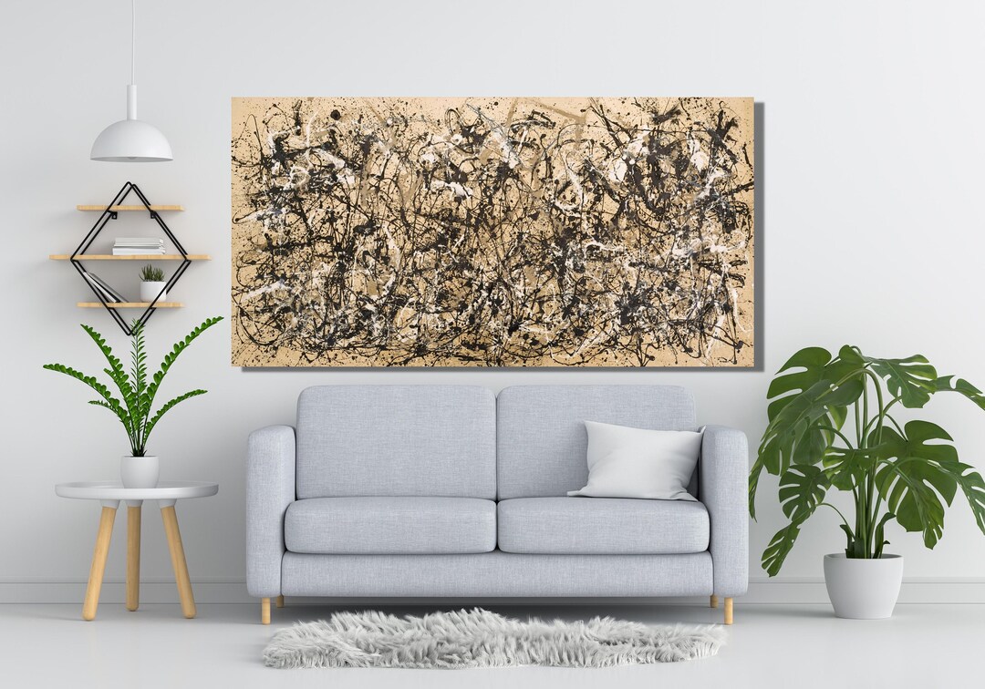 Jackson Pollock Canvas Wall Art Jackson Pollock Autumn Rhythm No. 30 ...