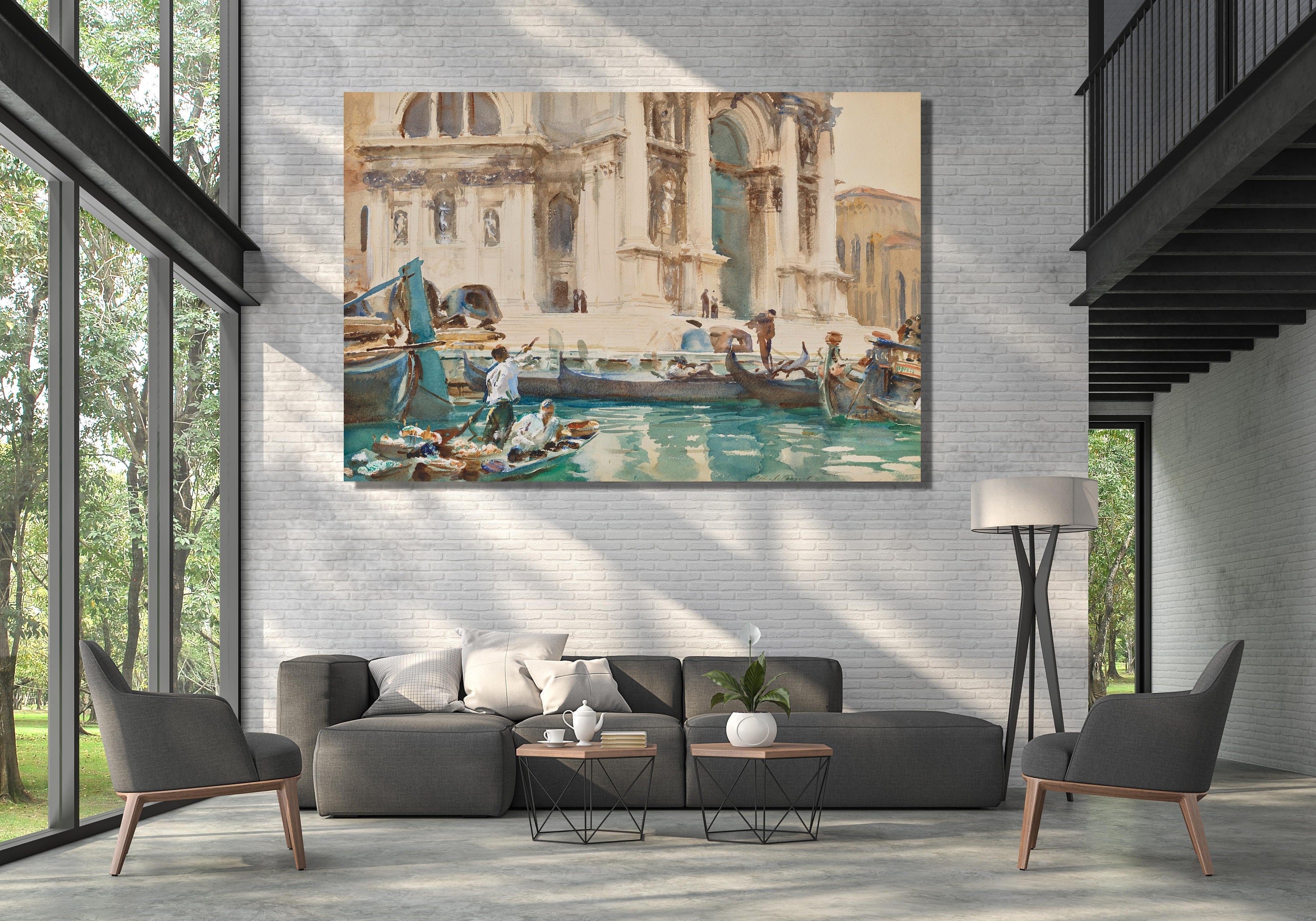 ジョン・シンガー・サージェント ラ・サルーテ・ヴェネツィアの