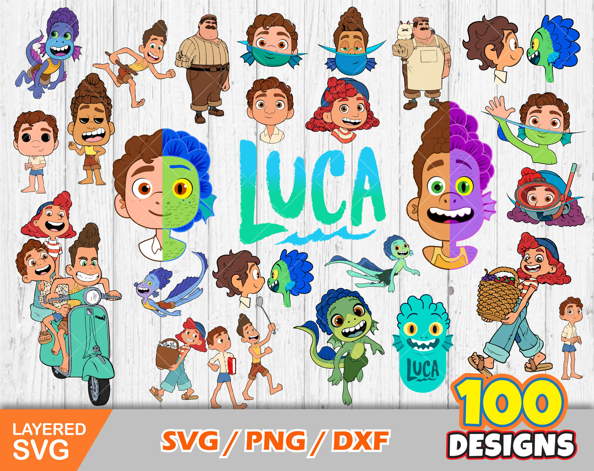 Luca Human Sticker for Sale by TrashNebula04