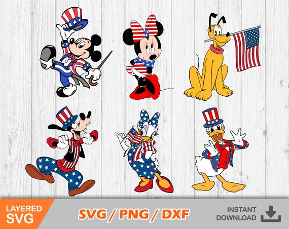 https://oladino.com/wp-content/uploads/2022/01/cropped-Oladino-Logo-01.png Mickey and Friends 4th of July SVG Clipart Set