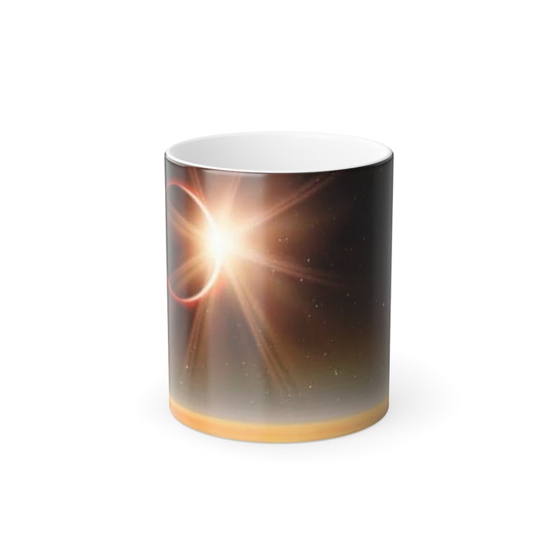 Eclipse, Emerging Star, Magic Coffee Mug, Color Morphing Mug, 11oz image 2