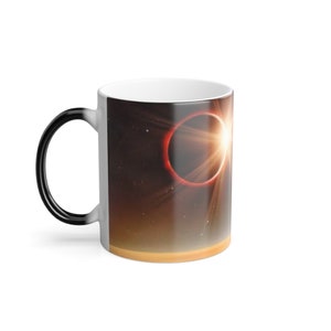 Eclipse, Emerging Star, Magic Coffee Mug, Color Morphing Mug, 11oz image 4