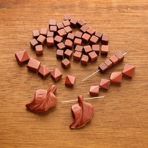 High Quality Red Jasper Mix for Jewelry Making/Bracelet Making/Jewelry Kit/Earring Making/Necklace Making/Be Creative!