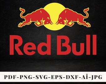 Red Bull Vector Etsy Hong Kong