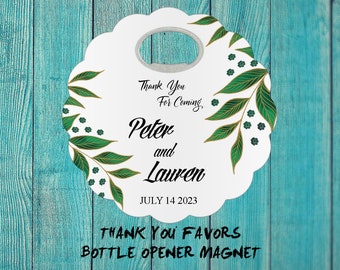 Wedding Magnet, Wedding Shower Favors, Personalized Favors, Wedding Thank You Favors, Save The Date Wedding, Wedding Gift For Guests