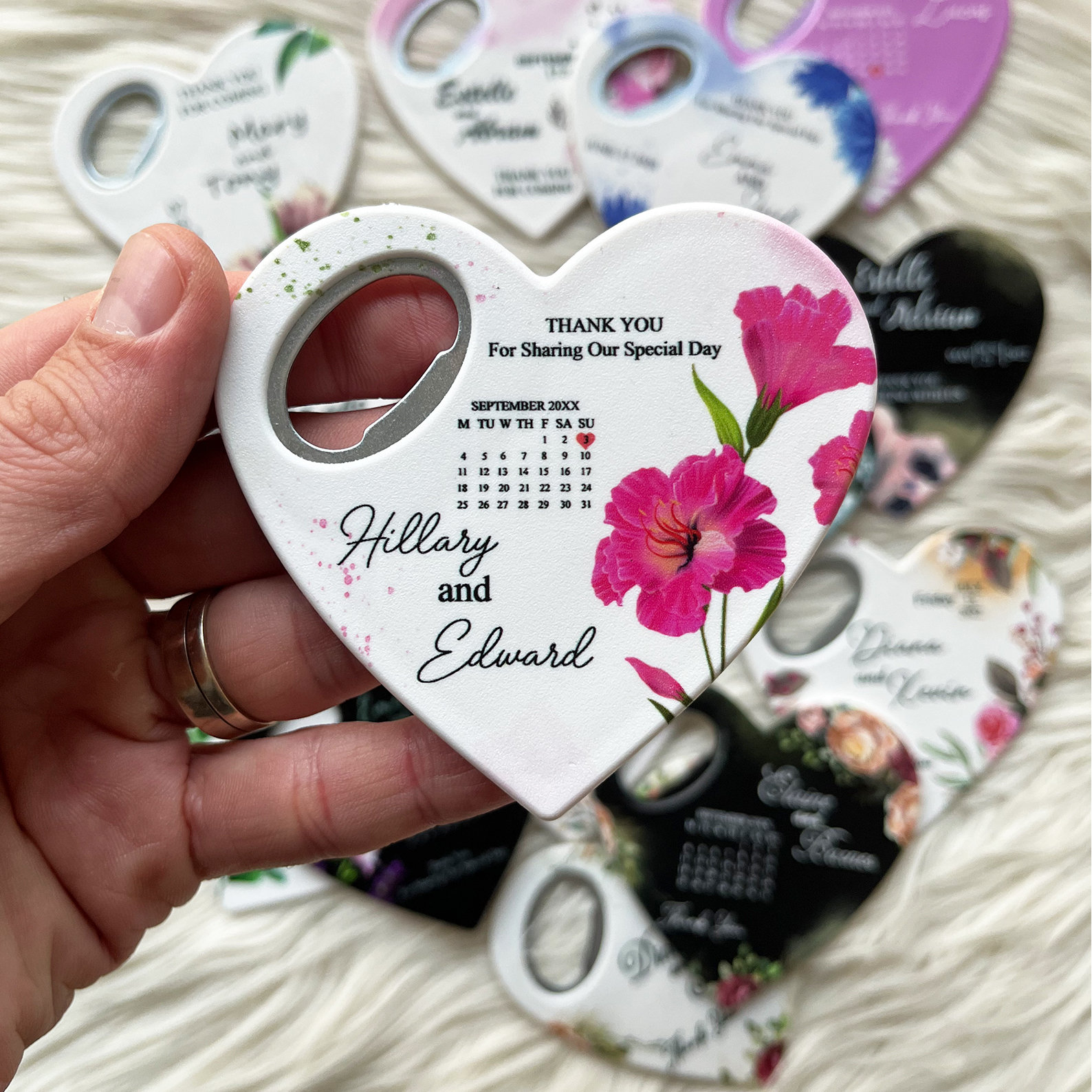 Custom wedding gifts wedding favors for guests magnets for etsy