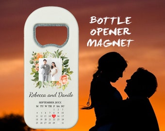 Favor de agradecimiento de boda, regalo de boda personalizado, guardar los imanes de fecha, favor de boda personalizado, favor para invitados, favores de despedida de soltera