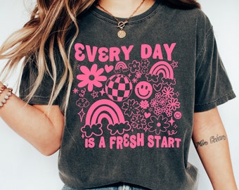 Fresh Start Tee: Inspirational Mental Health Awareness Shirt