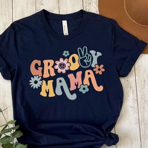 Groovy Mama Shirt, Groovy Shirt, Groovy Tee, Groovy Birthday Party Outfit, Groovy Tee, Hippie Shirt, Groovy Party, Groovy Mom