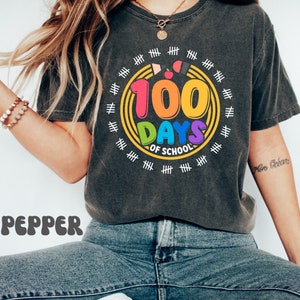 100 Days of School Shirt, 100 Day Shirt, 100th Day Of School Celebration, Student Shirt,Back to School Shirt, Gift For Teacher