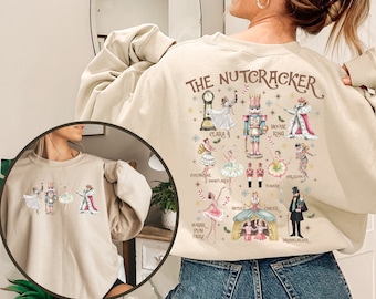 Nutcracker Sweatshirt, Christmas Nutcracker Shirt, Christmas Sweatshirt, Nutcracker Ballet Shirt, Christmas Shirt, Christmas Party Sweater