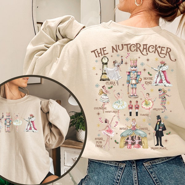 Nutcracker Sweatshirt, Christmas Nutcracker Shirt, Christmas Sweatshirt, Nutcracker Ballet Shirt, Christmas Shirt, Christmas Party Sweater