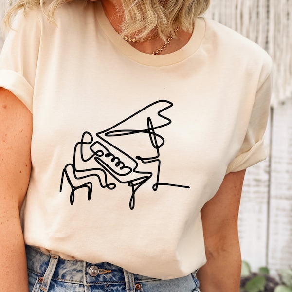 Piano Shirt, Musician Shirt, Music Literacy Matters Shirt, Pianist Shirt, Musician Gift, Music Teacher Shirt, Cool Piano Tee, Piano Student