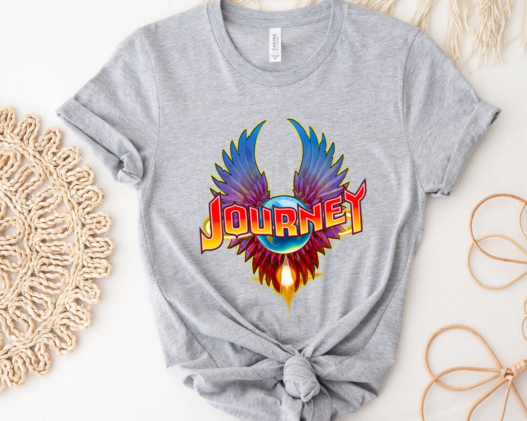 Rock Shirt, Journey Shirt, Unisex Journey Shirt, Rock Band Vintage Concert Merch Shirt, Journey