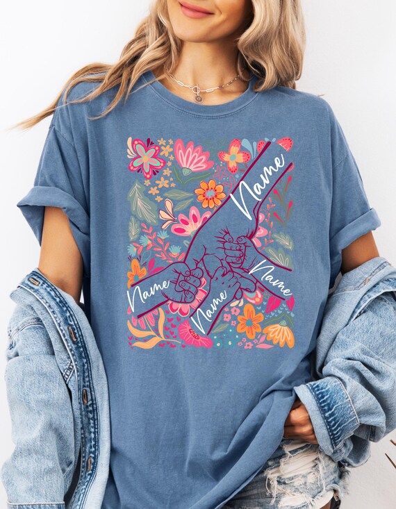 Comfort Colors Custom Mom And Daughter Shirt, Mothers Day 2026, Pinky Promise Shirt, My First Mother Day, Family Love Shirt, 1st Mothers Day