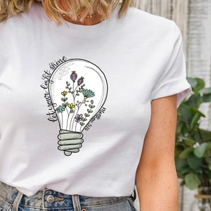 Let Your Light Shine Shirt, Autism Shirt, Autism Mom Shirt, Autism Light Bulb Shirt, Puzzle Shirt, Autism Awareness Shirt, Proud Mom Shirt