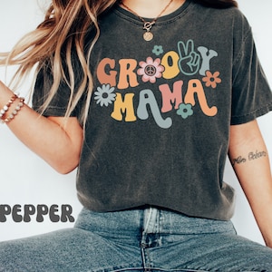 Groovy Mama Shirt, Groovy Shirt, Groovy Tee, Groovy Birthday Party Outfit, Groovy Tee, Hippie Shirt, Groovy Party, Groovy Mom