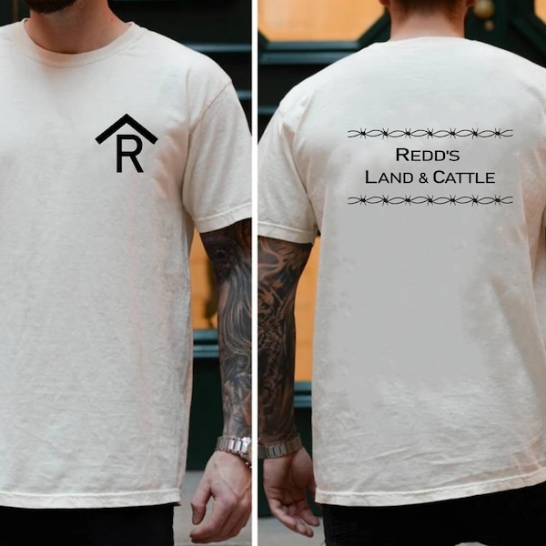 Custom Ranch Name & Brand T-Shirt, Personalized Livestock Brand, Personalized Ranch Name
