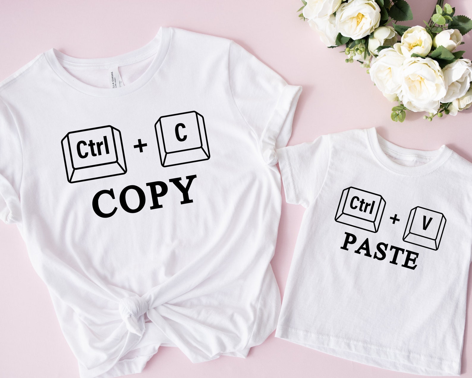 Copy Paste Shirt Set Father and Baby Matching Shirts, Copy and Paste ...