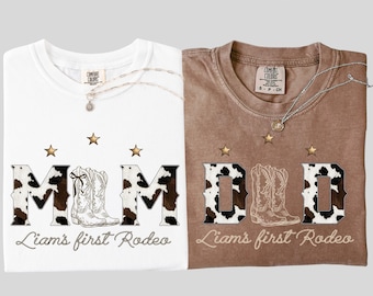 First Rodeo Birthday Shirt, Western Family Matching Outfit, Country Mama, Western Rodeo  Mama Shirt, Rodeo Birthday Party,Western Mama Shirt