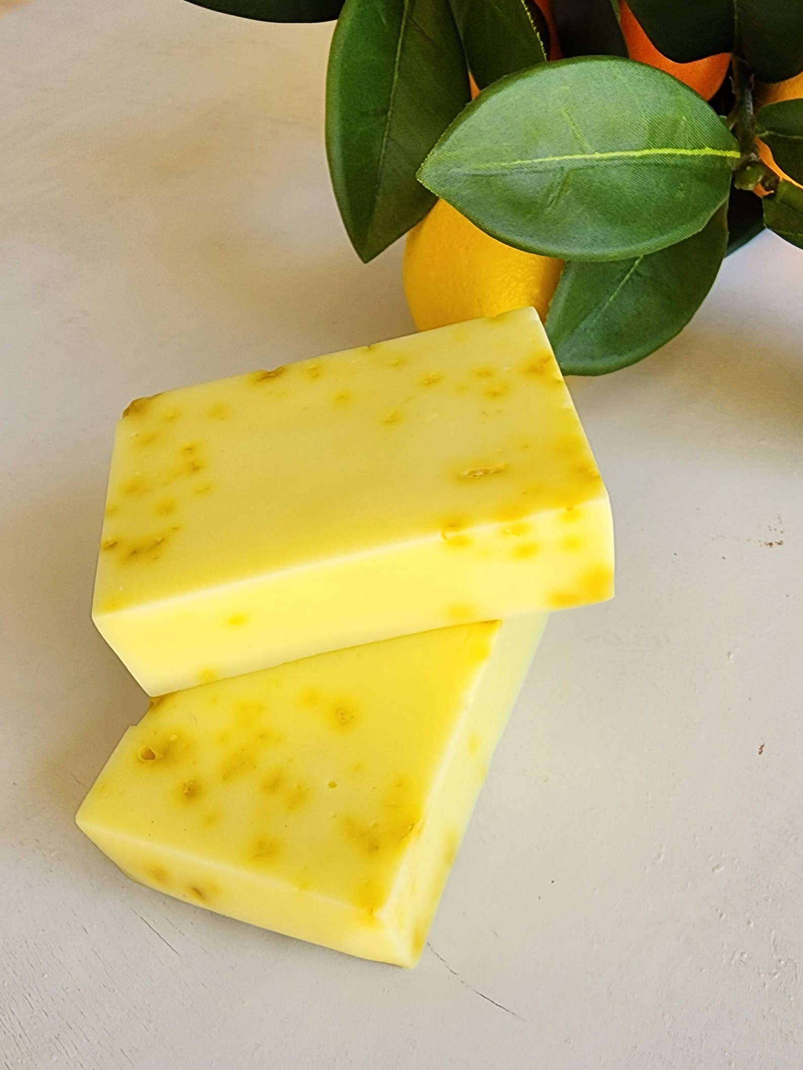 Lemon Soap Bar Lemon Zest Soap Lemon Party Favors Gift Handmade Soap