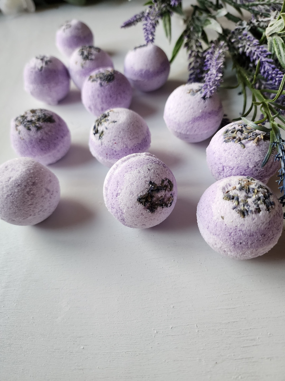 Lavender Bath Bomb Mini Bath Bomb Lavender Bomb for Bath Natural Bath