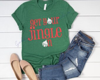 Get Your Jingle On SVG; cut file; png; pdf