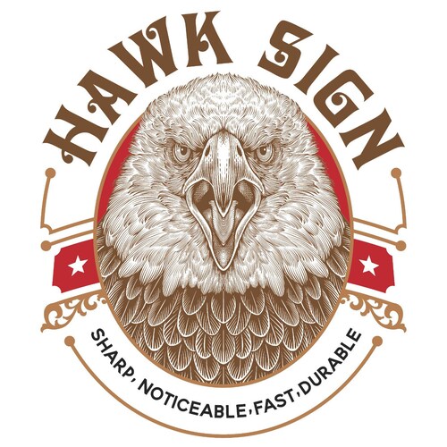 Hawkstone Sign HawkSigns - Etsy