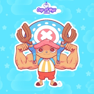 One Piece Geïnspireerd - Leuke en Kawaii Anime Sticker