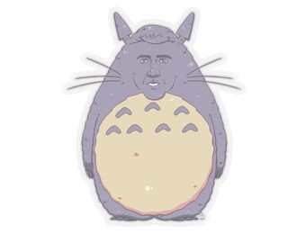 Sticker My Neighbor Cage - grappige anime-meme