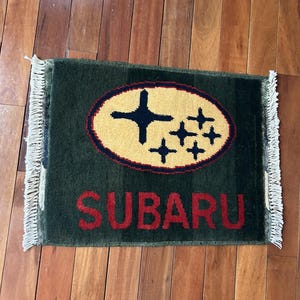 Subaru Handmade Car Rug