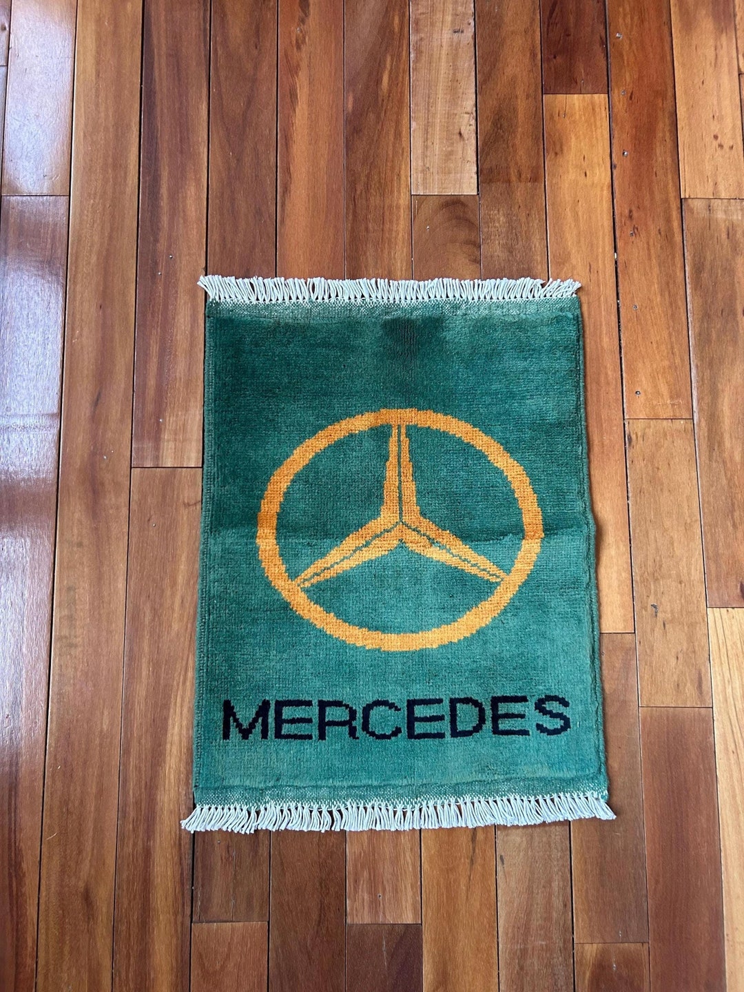 Mercedes Benz Handmade Rug - Etsy
