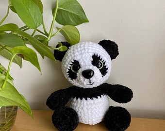 Crochet Panda Bear Plushi Amigurumi Toy