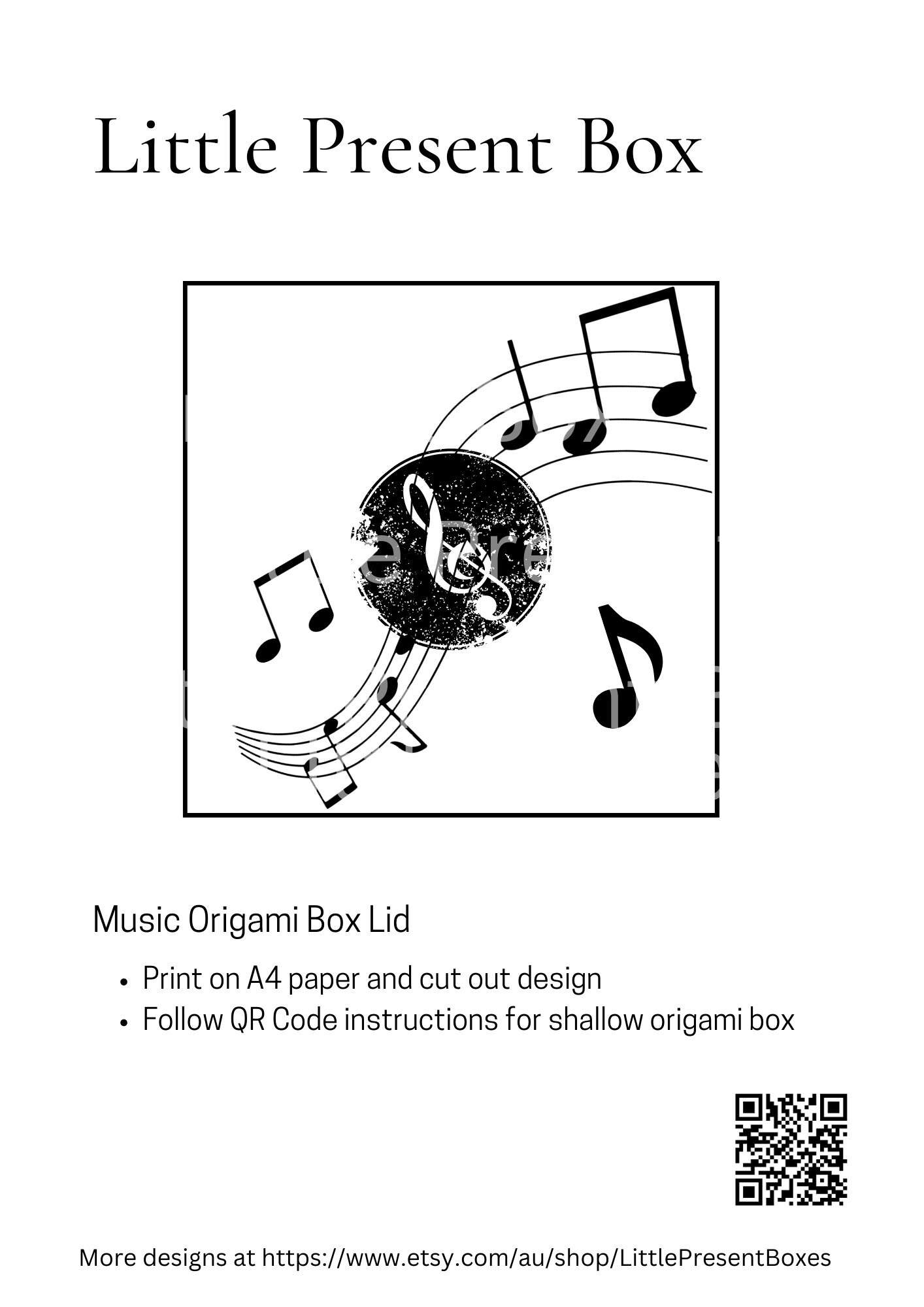 Trio of Origami Box Templates printables - Etsy