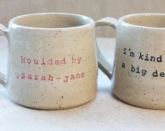 Slogan personalised 12oz mug