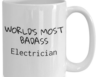World's most badass electrician mug