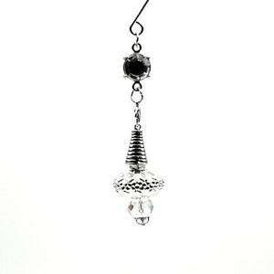 Christmas Tree Charms set of 4-silver silver 1 #32