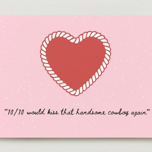 Hou van Valentijnsdag Cowboy Card
