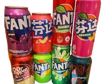 Soda Lovers Mystery Box Asian American Global Soft Drinks Fanta Coca Cola Chaibibi