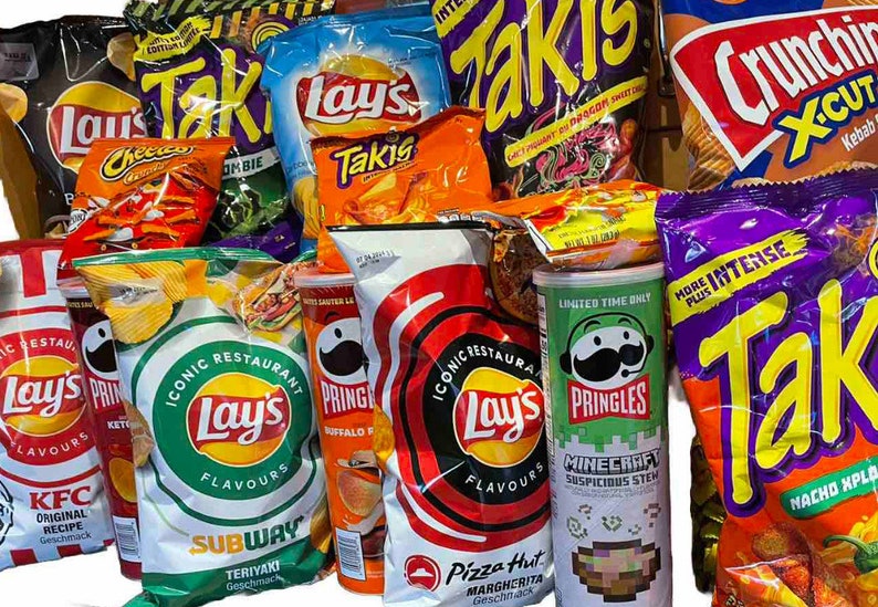 International Snack Gift Box, Prime Drink, Kit Kat, Chips, Chocolate PLEASE READ DESCRIPTION bild 7